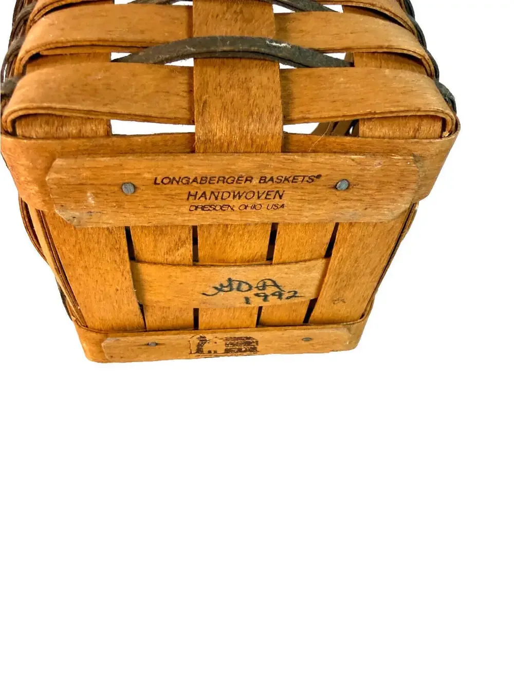 1992 Longaberger Small Spoon Basket 5.5